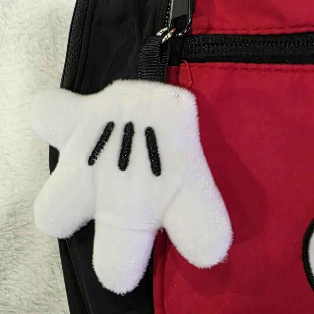 Disney Mickey and Friends Red and Black Backpack